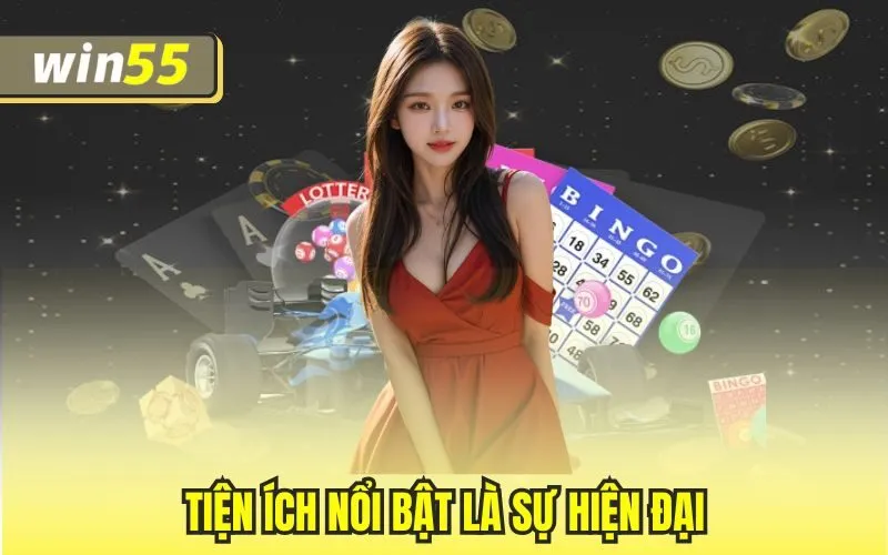 Tiện ích nổi bật là sự hiện đại